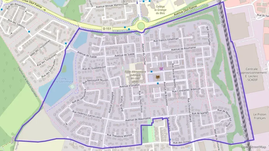 Appartement 55 m² trois pièces à vendre à Savigny-le-Temple Appartement 55 m² trois pièces à vendre à Savigny-le-Temple