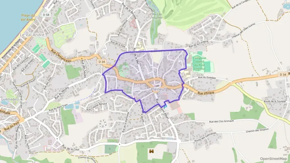 Appartement 62 m² deux pieces à vendre à Pléneuf-Val-André Appartement 62 m² deux pieces à vendre à Pléneuf-Val-André