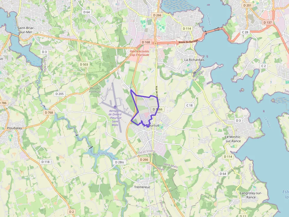 Appartement 90 m² trois pièces à vendre à Pleurtuit