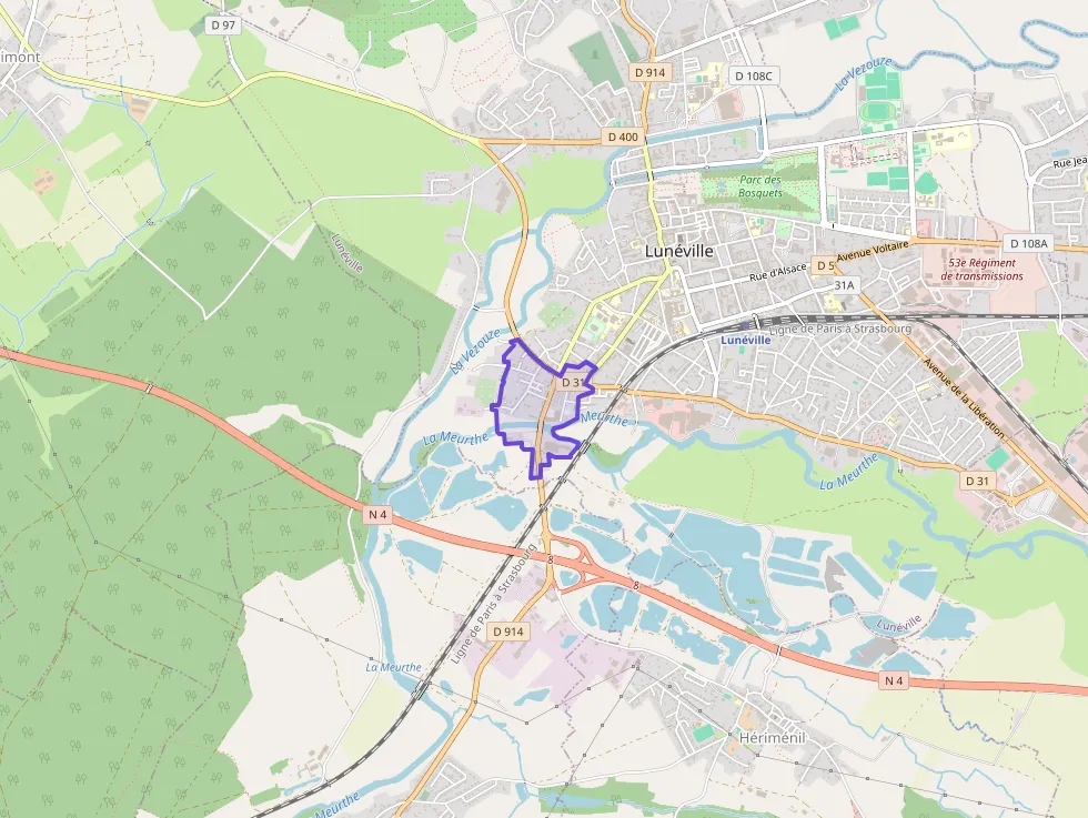 Appartement 51 m² deux pieces à vendre à Lunéville