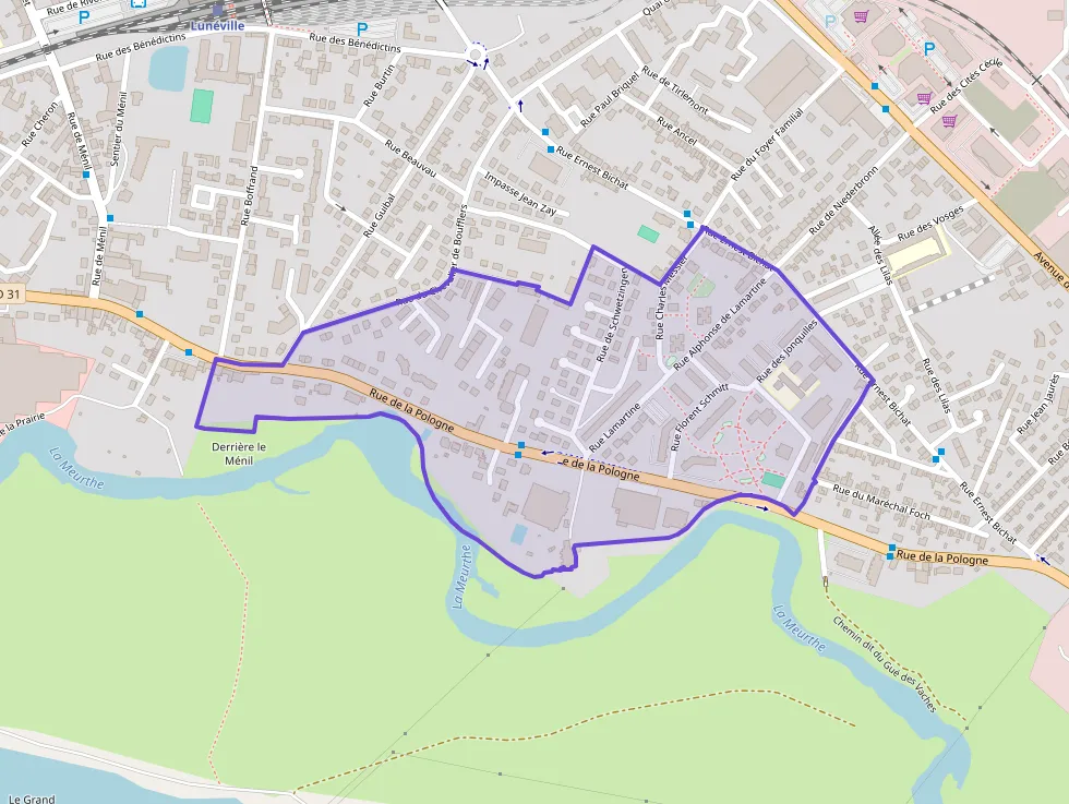 Appartement 55 m² trois pièces à vendre à Lunéville