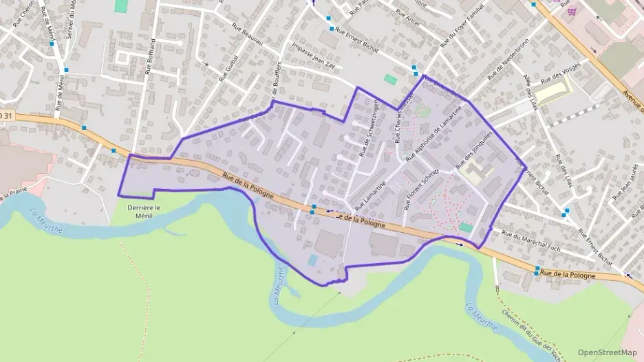 Appartement 55 m² trois pièces à vendre à Lunéville Appartement 55 m² trois pièces à vendre à Lunéville