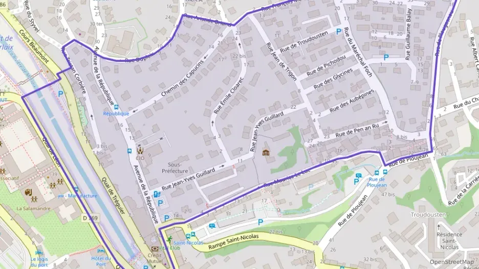 Appartement 52 m² deux pieces à vendre à Morlaix Appartement 52 m² deux pieces à vendre à Morlaix