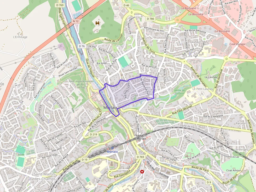 Appartement 52 m² deux pieces à vendre à Morlaix