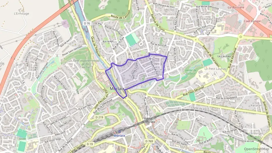 Appartement 52 m² deux pieces à vendre à Morlaix Appartement 52 m² deux pieces à vendre à Morlaix