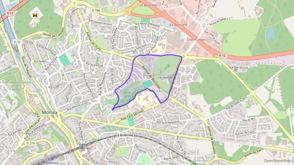 Appartement 48 m² une piece à vendre à Morlaix