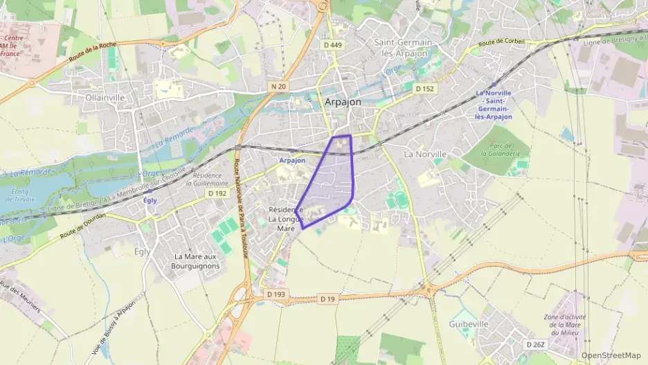 Appartement 40 m² une piece à vendre à Arpajon