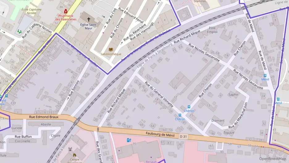 Appartement 72 m² quatre pièces à vendre à Lunéville Appartement 72 m² quatre pièces à vendre à Lunéville