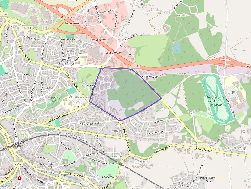 Appartement 77 m² quatre pièces à vendre à Morlaix