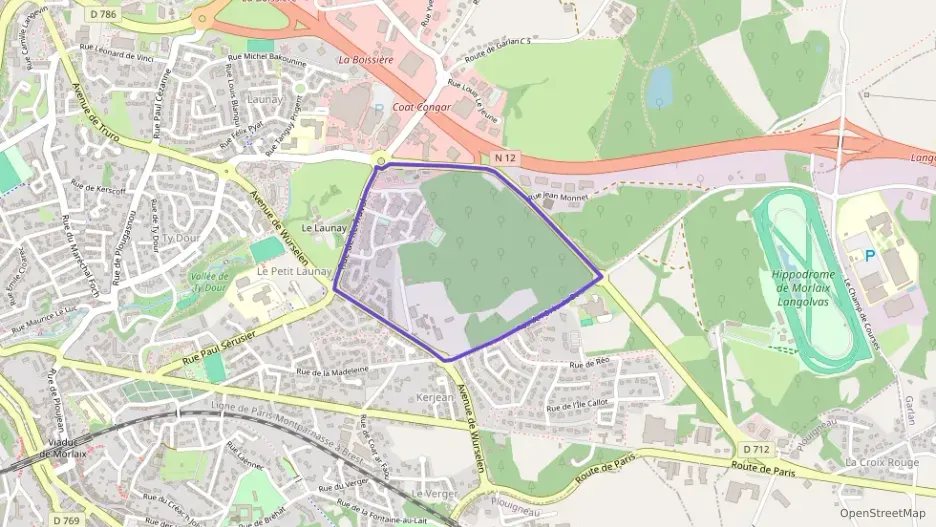 Appartement 77 m² quatre pièces à vendre à Morlaix Appartement 77 m² quatre pièces à vendre à Morlaix