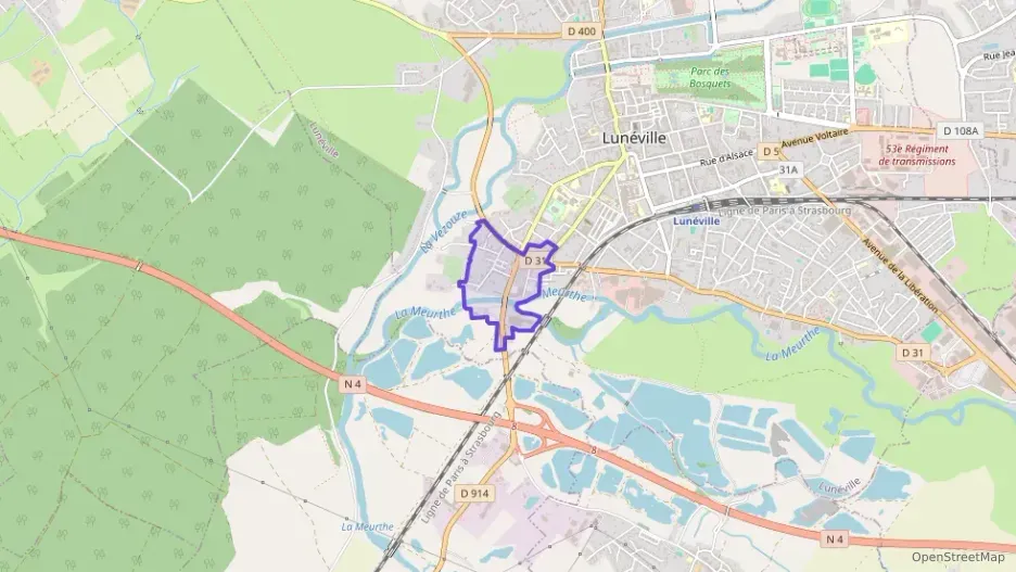 Appartement 85 m² cinq pièces à vendre à Lunéville Appartement 85 m² cinq pièces à vendre à Lunéville