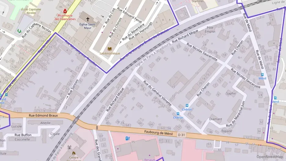 Appartement 120 m² quatre pièces à vendre à Lunéville