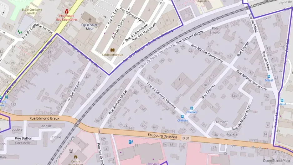 Appartement 71 m² une piece à vendre à Lunéville