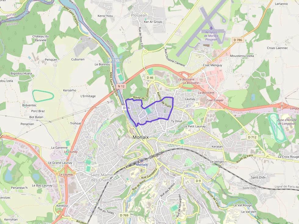 Appartement 64 m² trois pièces à vendre à Morlaix