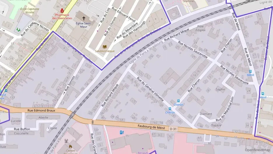 Appartement 90 m² quatre pièces à vendre à Lunéville