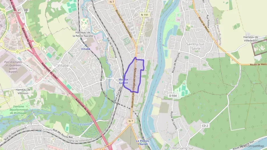 Appartement 67 m² deux pieces à vendre à Corbeil-Essonnes