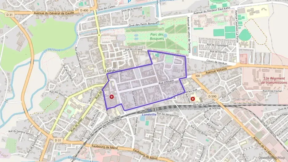 Appartement 115 m² trois pièces à vendre à Lunéville