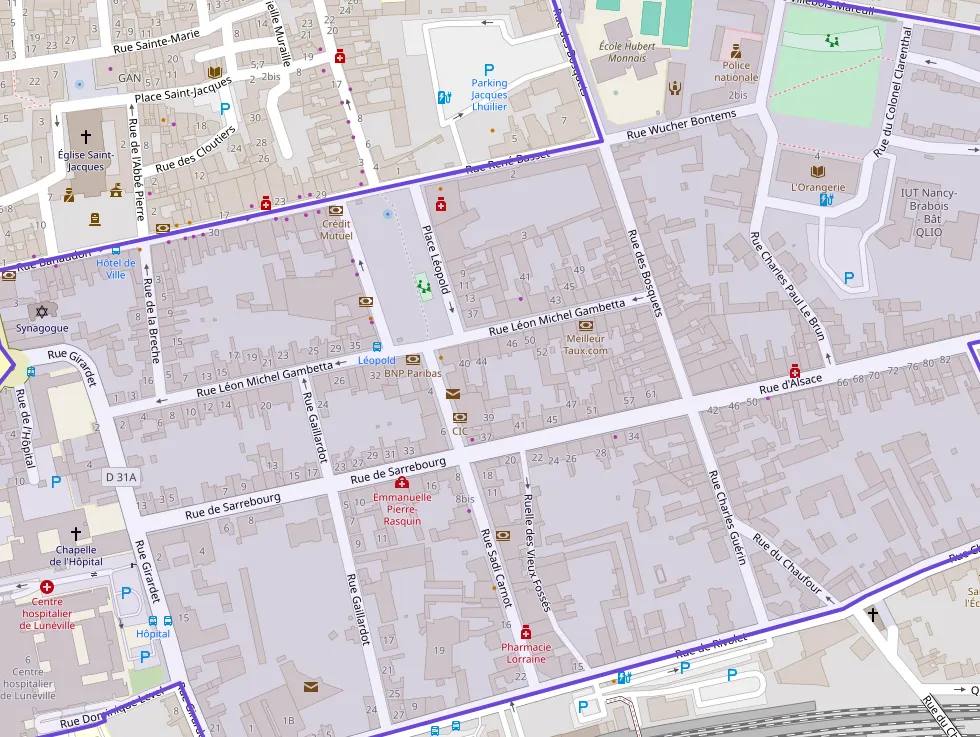 Appartement 71 m² deux pieces à vendre à Lunéville