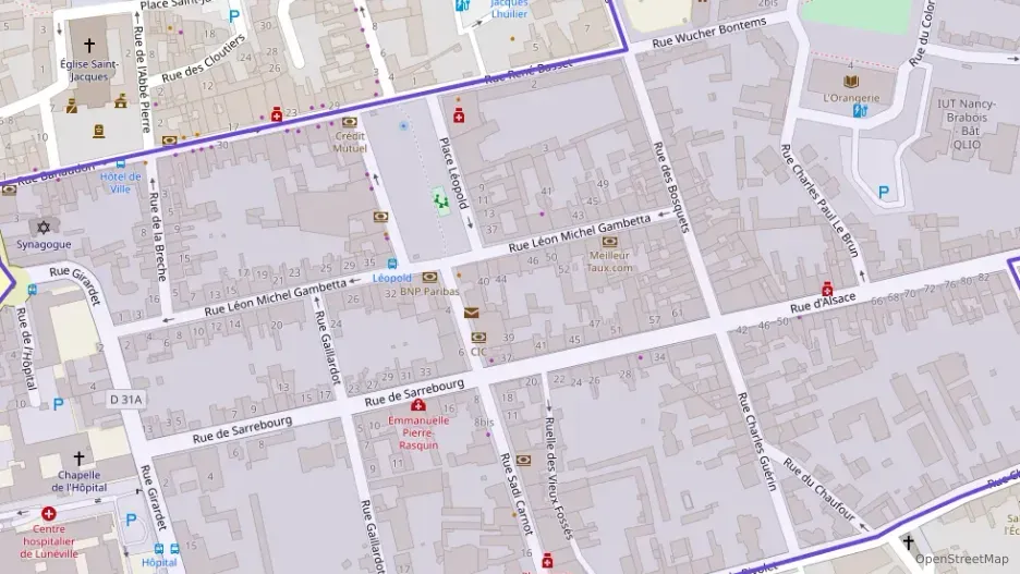 Appartement 110 m² quatre pièces à vendre à Lunéville Appartement 110 m² quatre pièces à vendre à Lunéville