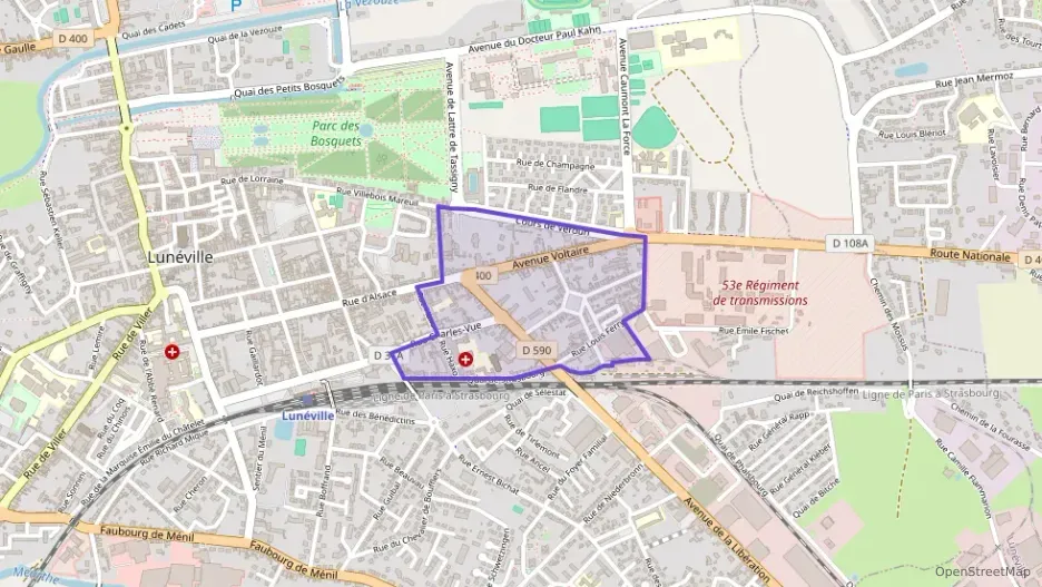 Appartement 62 m² deux pieces à vendre à Lunéville