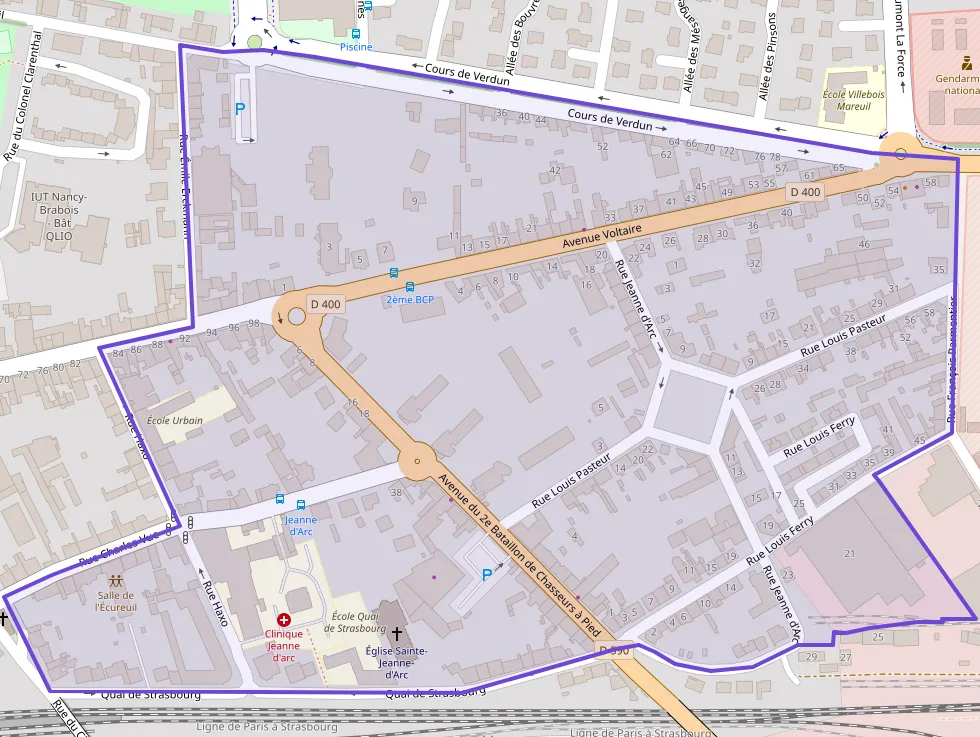 Appartement 42 m² deux pieces à vendre à Lunéville