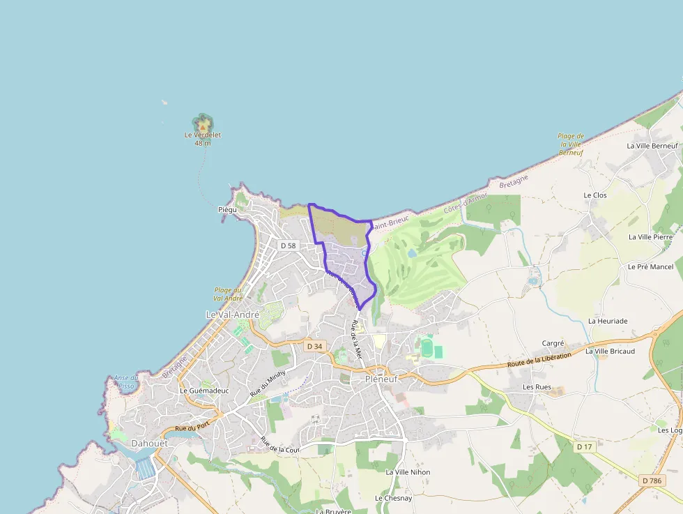 Appartement 40 m² deux pieces à vendre à Pléneuf-Val-André