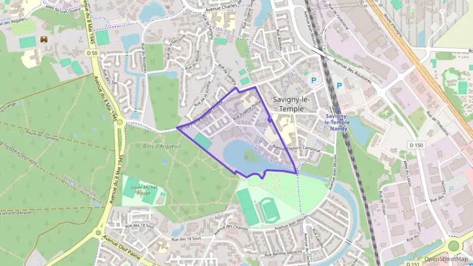 Appartement 47 m² deux pieces à vendre à Savigny-le-Temple Appartement 47 m² deux pieces à vendre à Savigny-le-Temple