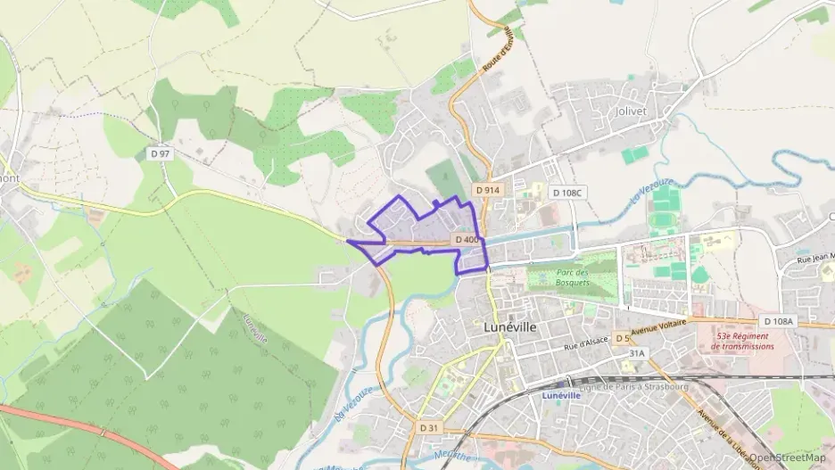 Appartement 68 m² trois pièces à vendre à Lunéville