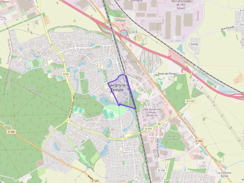 Appartement 64 m² trois pièces à vendre à Savigny-le-Temple