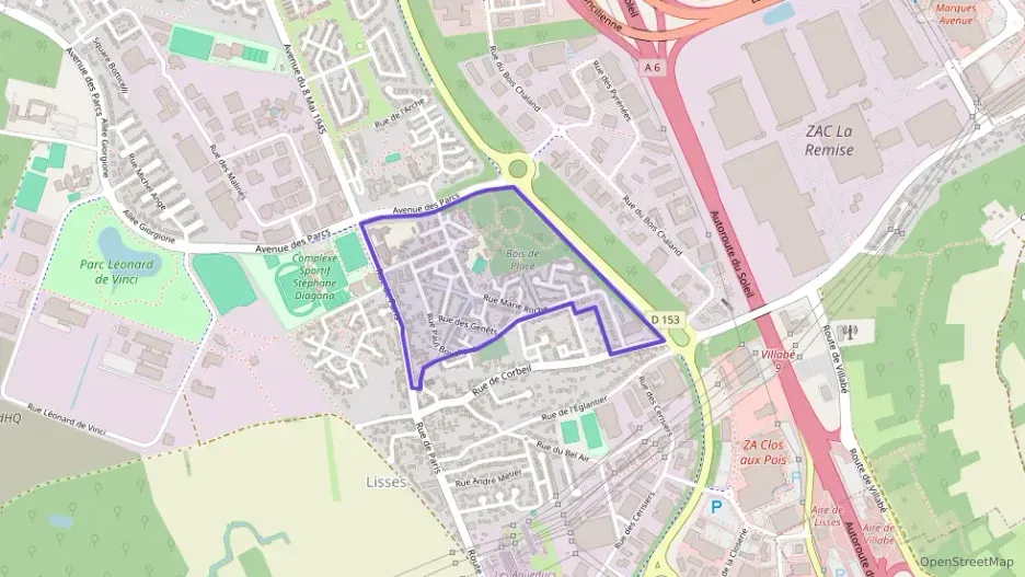 Appartement 83 m² quatre pièces à vendre à Lisses Appartement 83 m² quatre pièces à vendre à Lisses