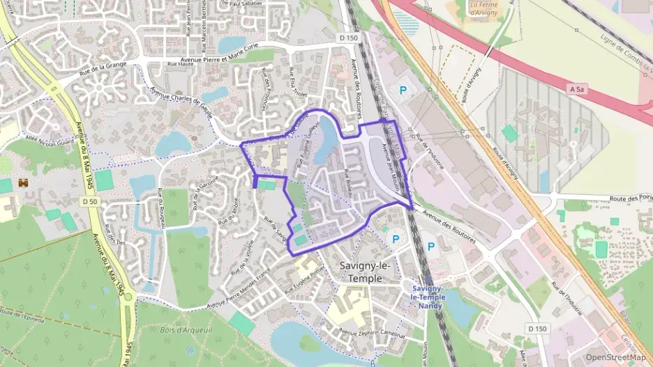 Appartement 65 m² trois pièces à vendre à Savigny-le-Temple