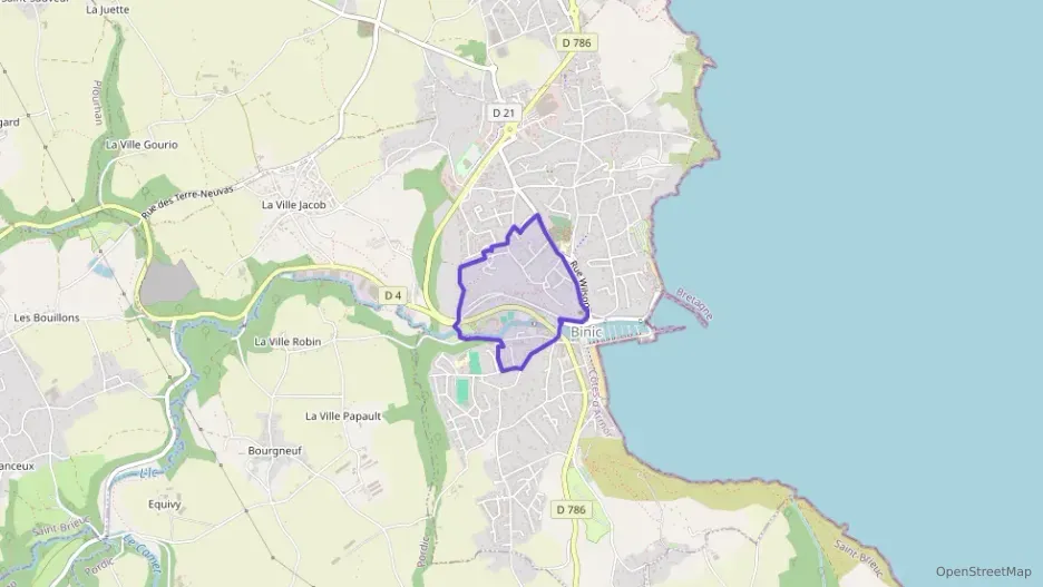 Appartement 43 m² deux pieces à vendre à Binic-Étables-sur-Mer Appartement 43 m² deux pieces à vendre à Binic-Étables-sur-Mer