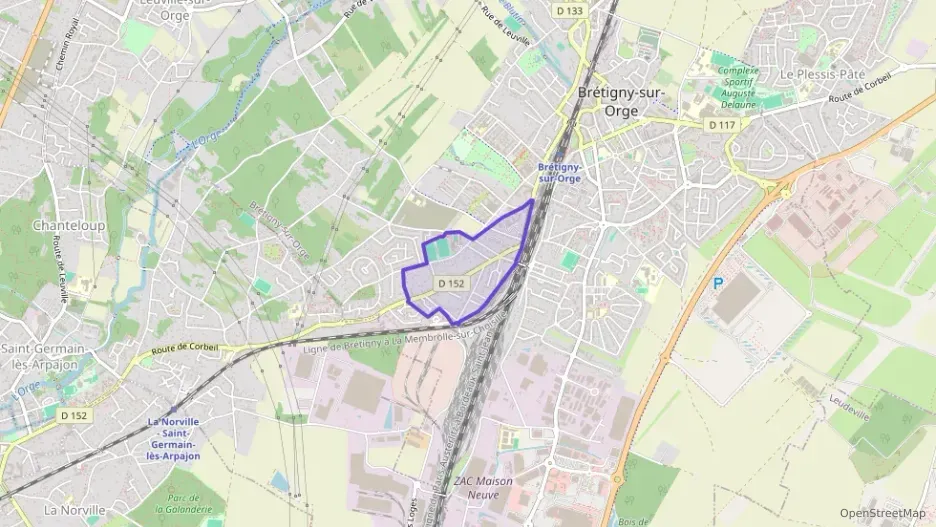 Appartement 97 m² cinq pièces à vendre à Brétigny-sur-Orge