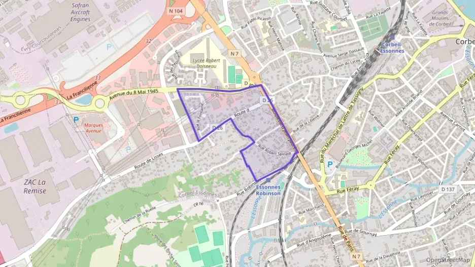 Appartement 35 m² deux pieces à vendre à Corbeil-Essonnes