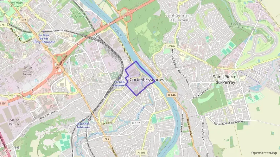 Appartement 62 m² trois pièces à vendre à Corbeil-Essonnes