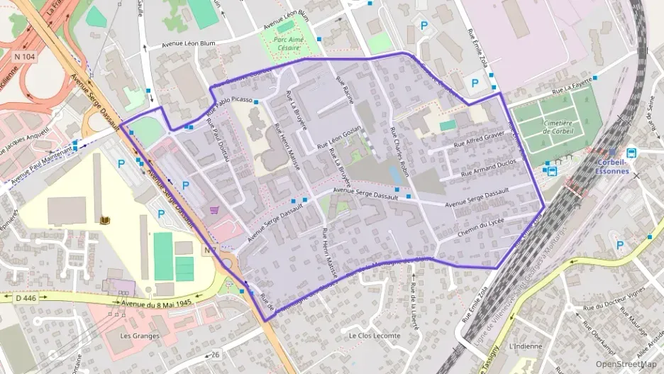 Appartement 47 m² deux pieces à vendre à Corbeil-Essonnes