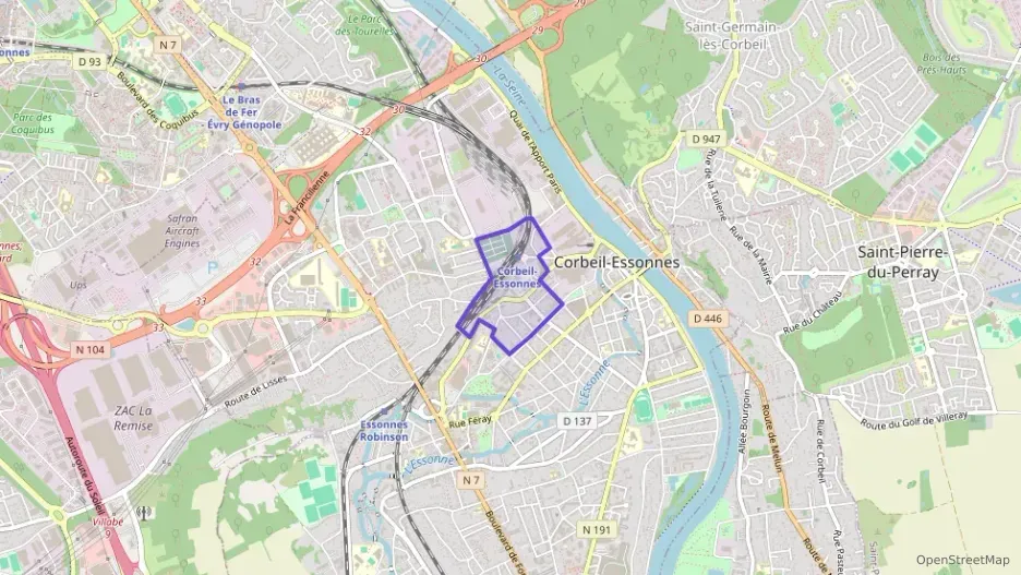 Appartement 42 m² deux pieces à vendre à Corbeil-Essonnes
