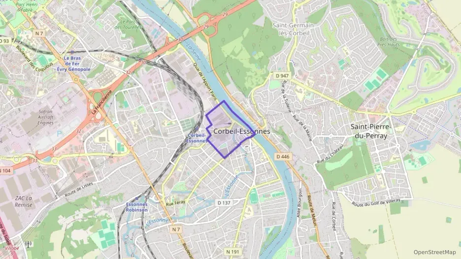 Appartement 44 m² deux pieces à vendre à Corbeil-Essonnes