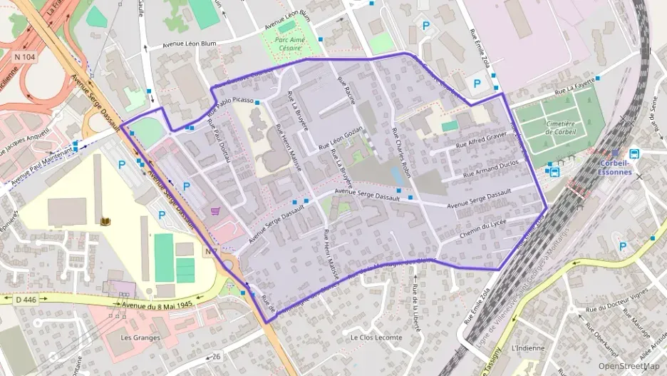 Appartement 45 m² une piece à vendre à Corbeil-Essonnes Appartement 45 m² une piece à vendre à Corbeil-Essonnes