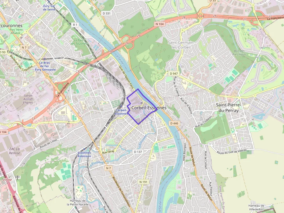 Appartement 42 m² trois pièces à vendre à Corbeil-Essonnes