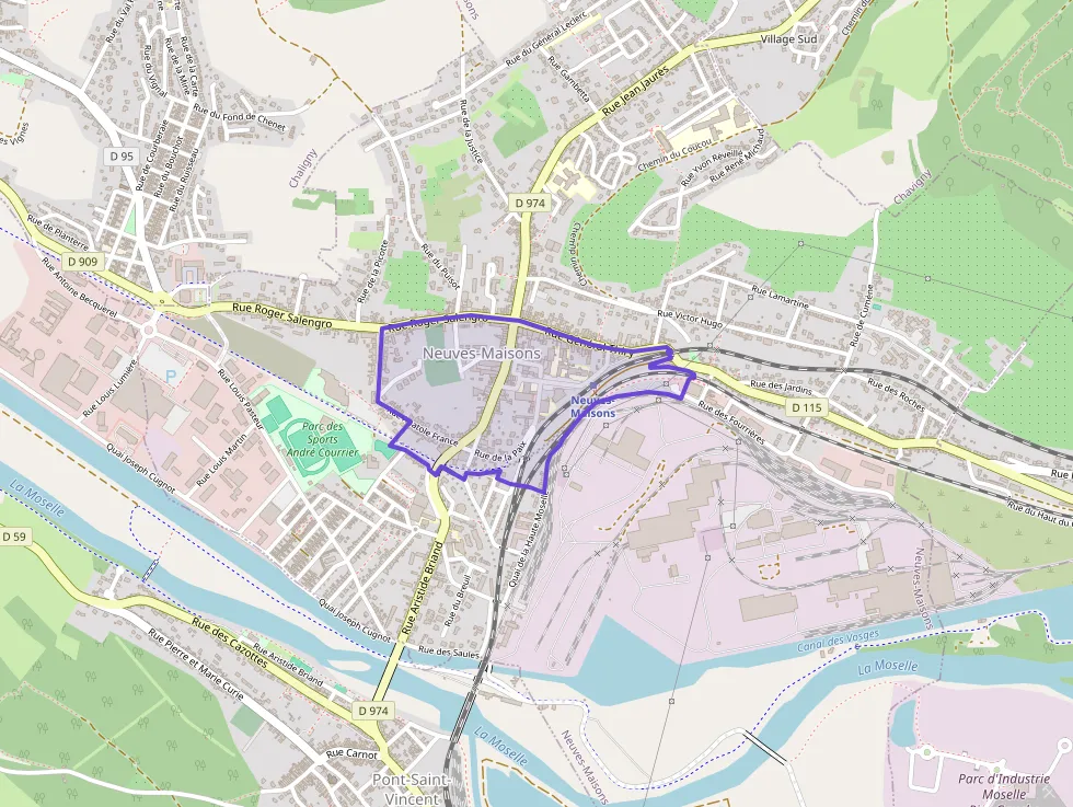 Appartement 83 m² quatre pièces à vendre à Neuves-Maisons