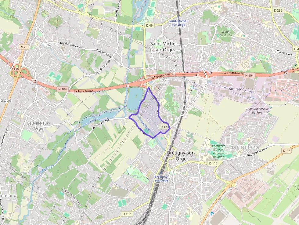 Appartement 49 m² deux pieces à vendre à Brétigny-sur-Orge