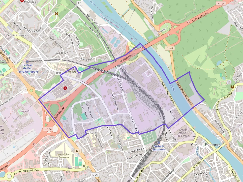 Appartement 36 m² deux pieces à vendre à Corbeil-Essonnes