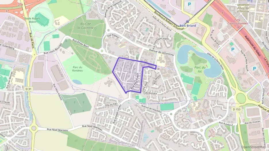 Appartement 45 m² deux pieces à vendre à Évry-Courcouronnes