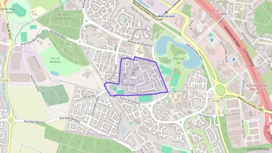 Appartement 65 m² trois pièces à vendre à Évry-Courcouronnes