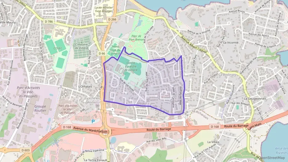 Appartement 59 m² trois pièces à vendre à Dinard