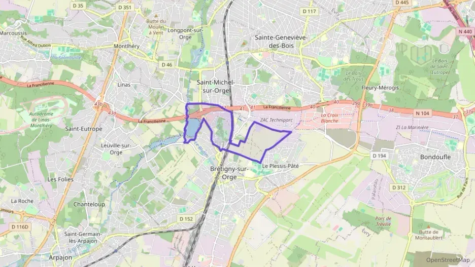 Appartement 71 m² trois pièces à vendre à Brétigny-sur-Orge