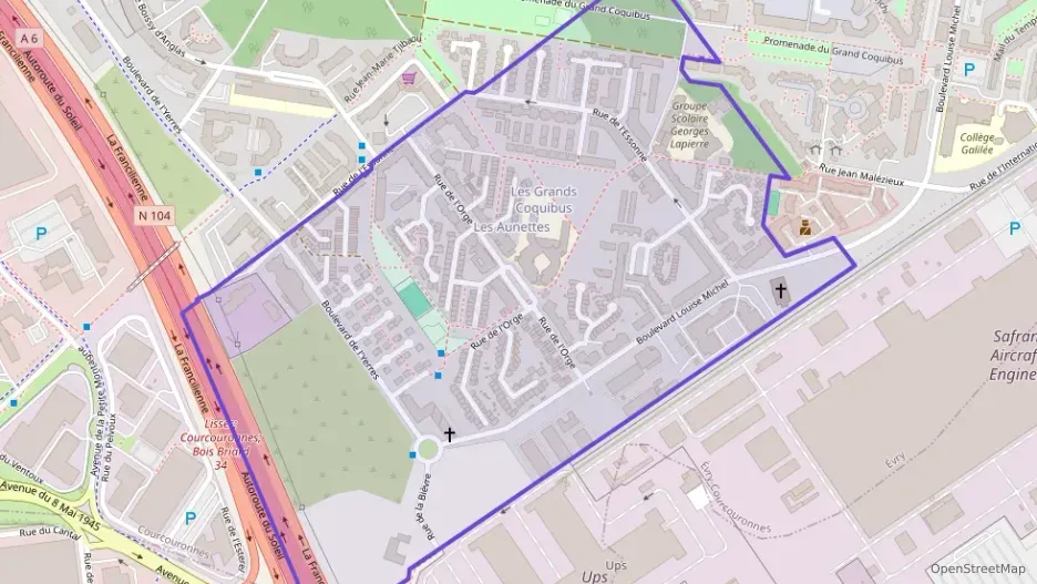Appartement 46 m² deux pieces à vendre à Évry-Courcouronnes Appartement 46 m² deux pieces à vendre à Évry-Courcouronnes