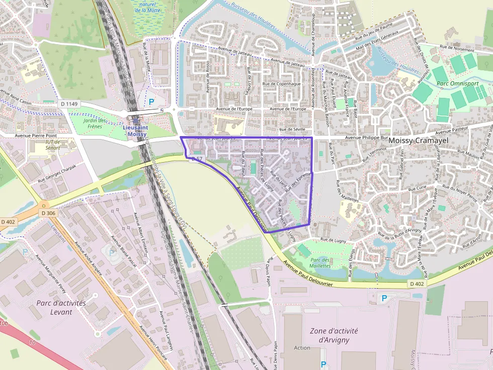 Appartement 64 m² trois pièces à vendre à Moissy-Cramayel