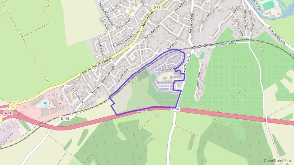 Appartement 64 m² trois pièces à vendre à Saint-Nicolas-de-Port